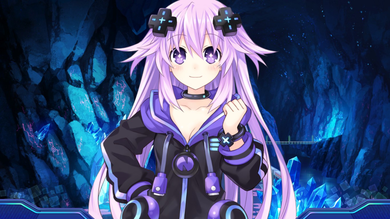 Some screenshots from Megadimension Neptunia Victory II.