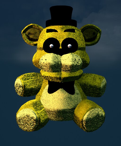 Fnaf golden shop freddy plush