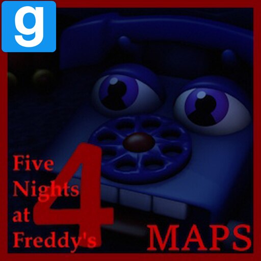 Five Nights at Freddy's 4 Night 4 Map #RedditGaming #fnaf #4  #FiveNightsatFreddys4 #Scottgames #steam