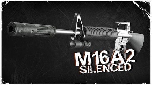 silenced m16