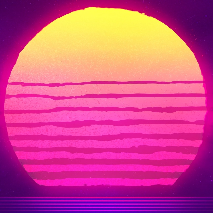 Vaporwave - sunset
