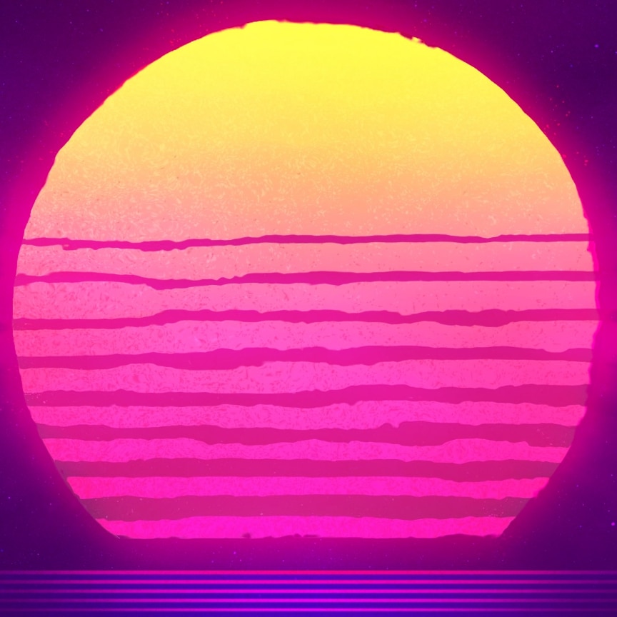 Vaporwave - sunset