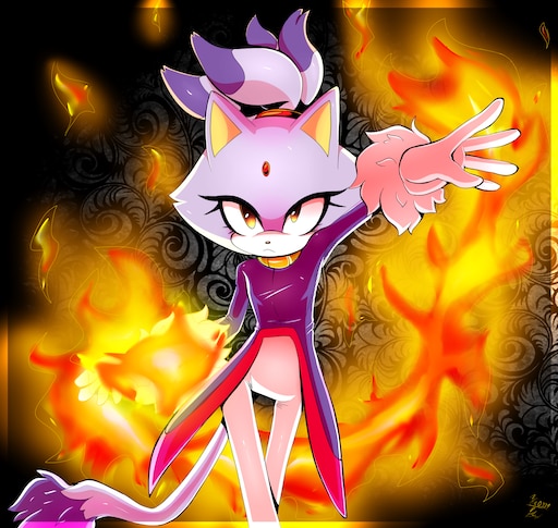Сообщество Steam :: :: \*Collab*/: Blaze The Cat.