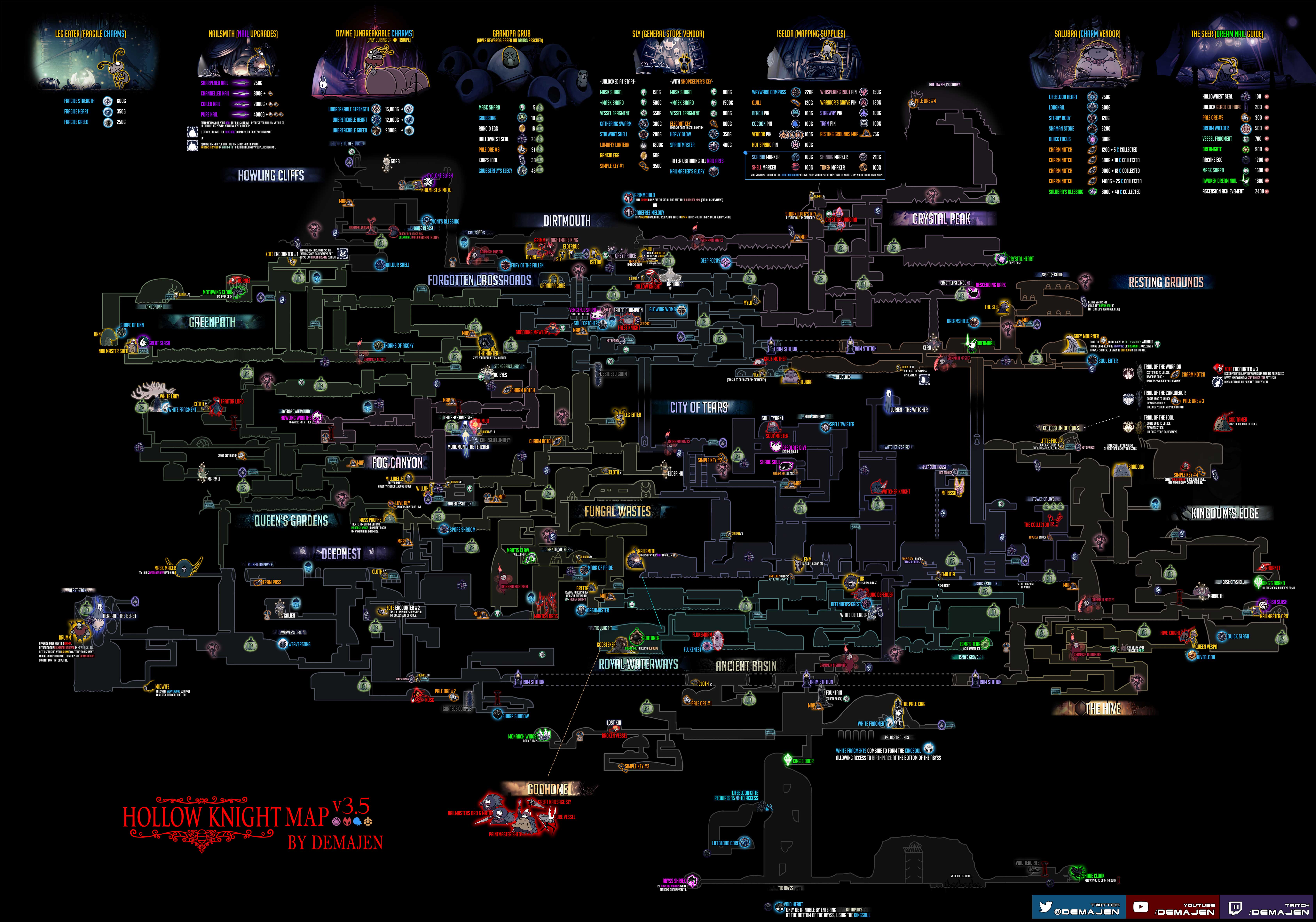 Steam Community Guide Full Map V3 5 Godmaster Update