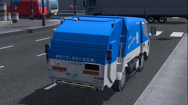 Steam 创意工坊 川崎市 ゴミ収集車 Kawasaki Garbage Truck