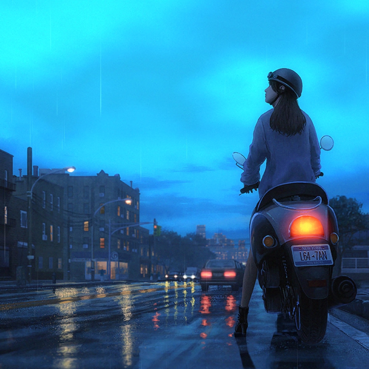 Rainy Ride