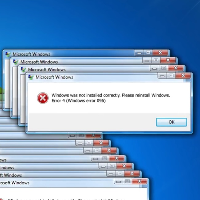 Windows Red Zone Error Remix