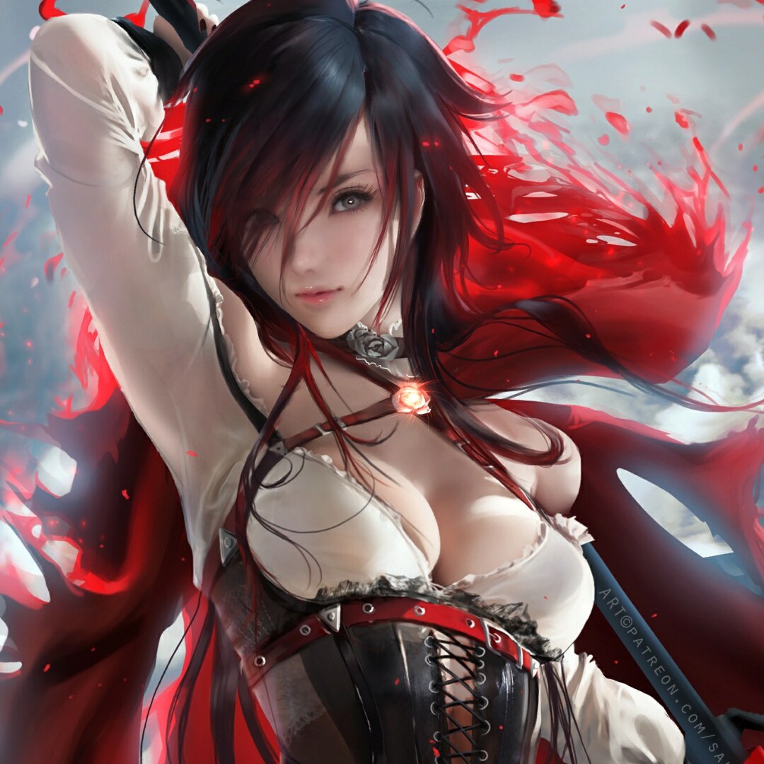 Sakimichan-ruby rose