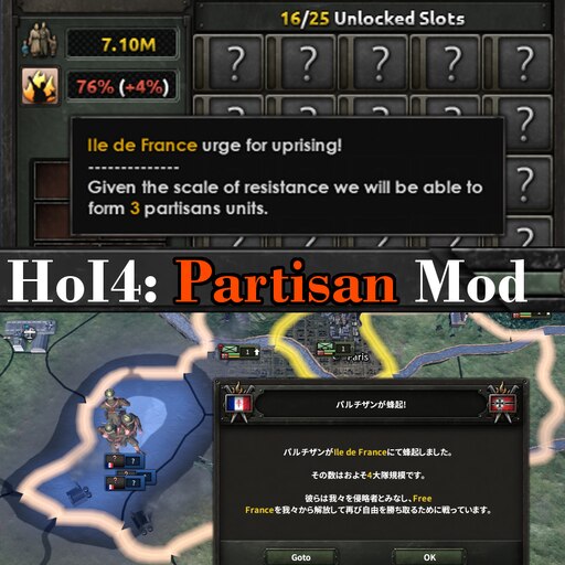 Steam Workshop::HoI4: Partisan Mod