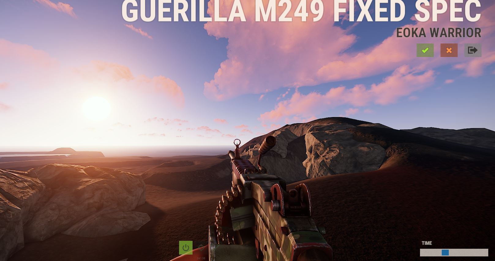 Guerilla M249 screenshot 1