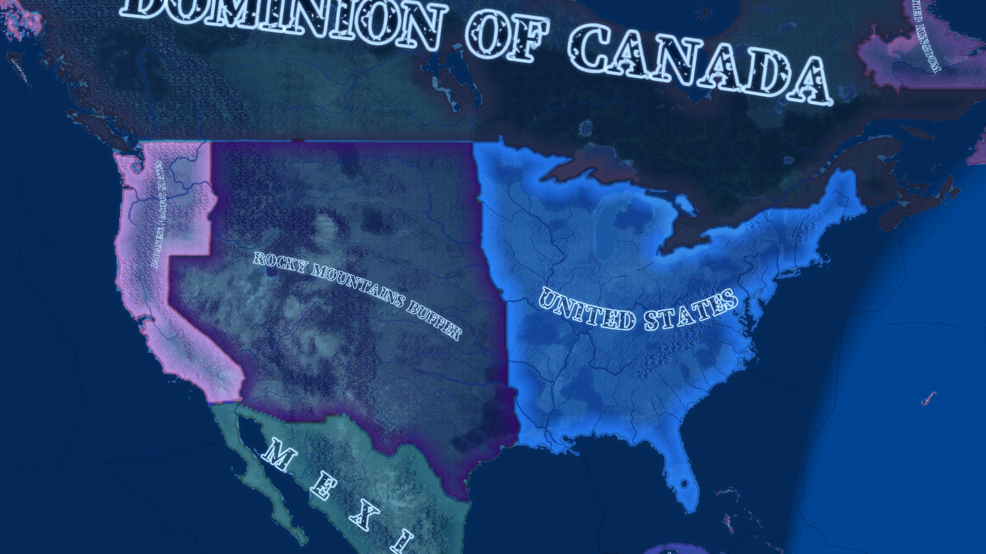 The Man In The High Castle World Map