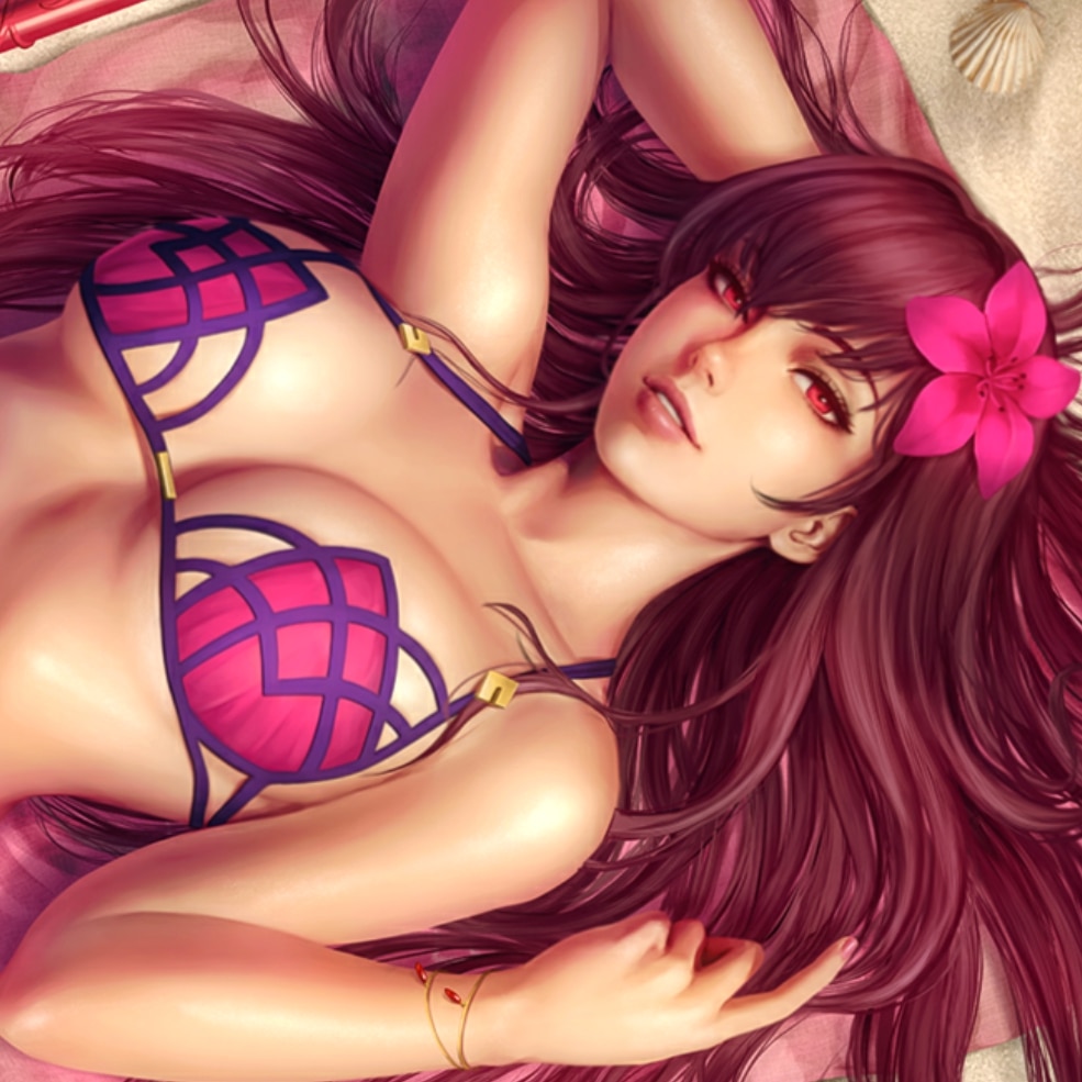 Scathach SFW ver. (Animated)