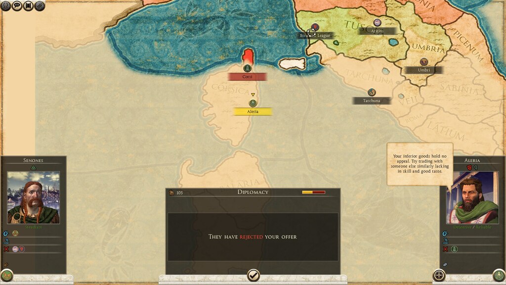 Rome 2 total war diplomatic mission