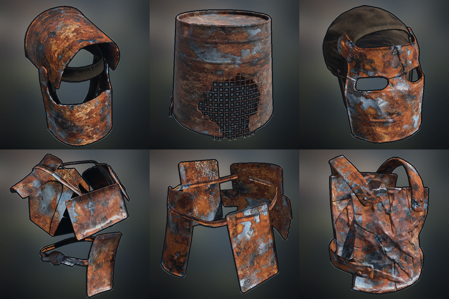 Rusty Coffee Can Helmet thumbnail 3