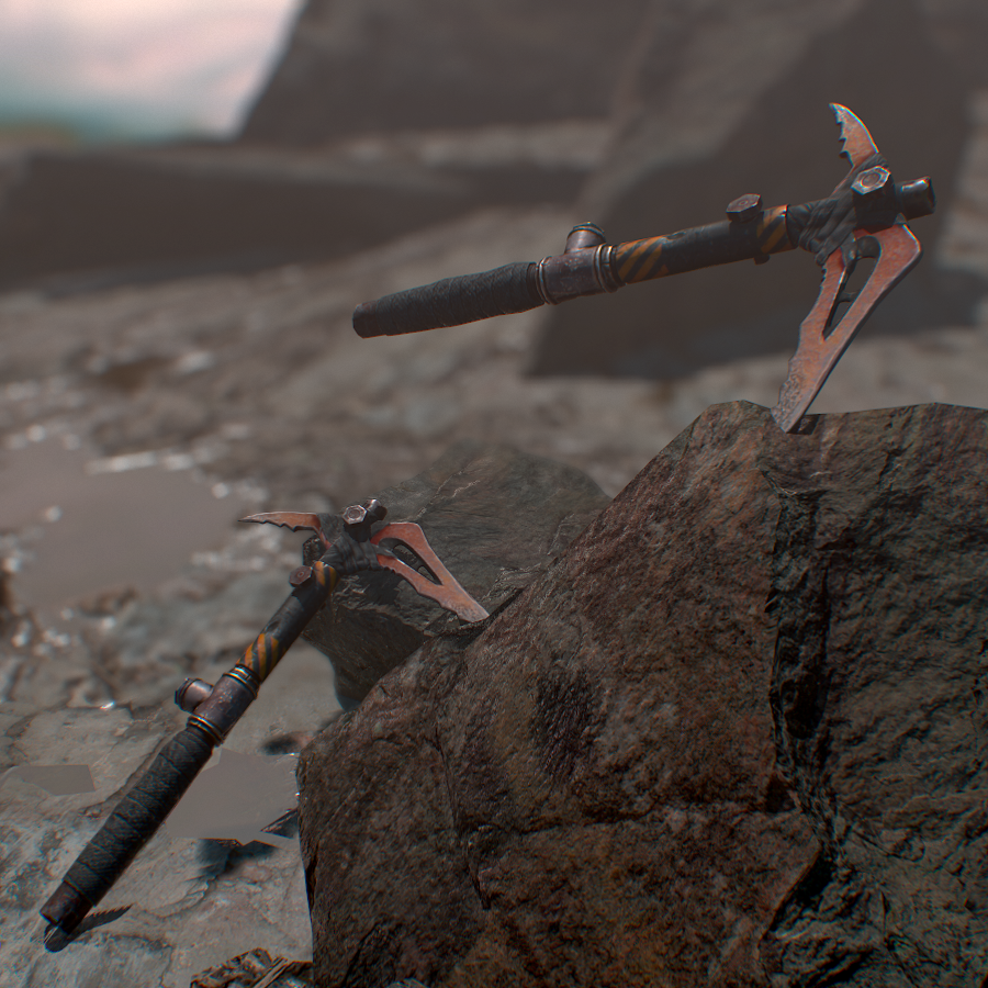 Inferno Hazard Salvaged Icepick screenshot 1