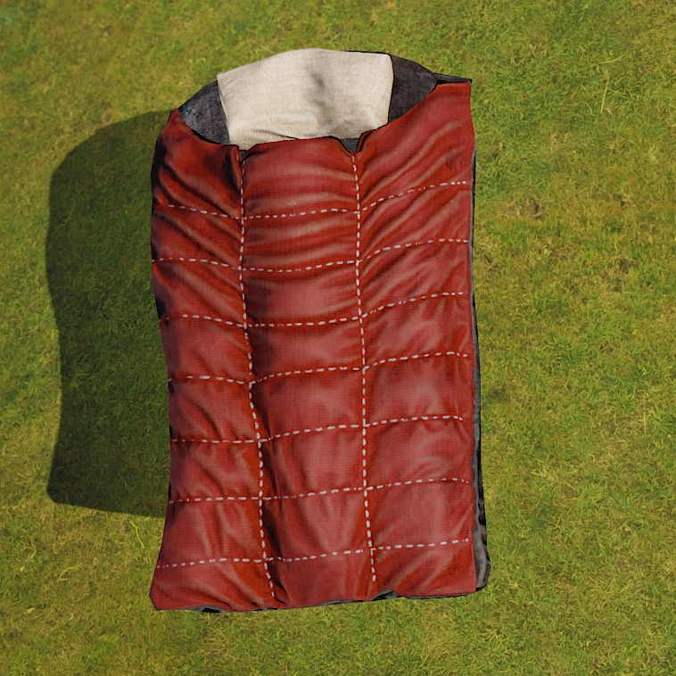 Red Survival Sleeping Bag thumbnail 3