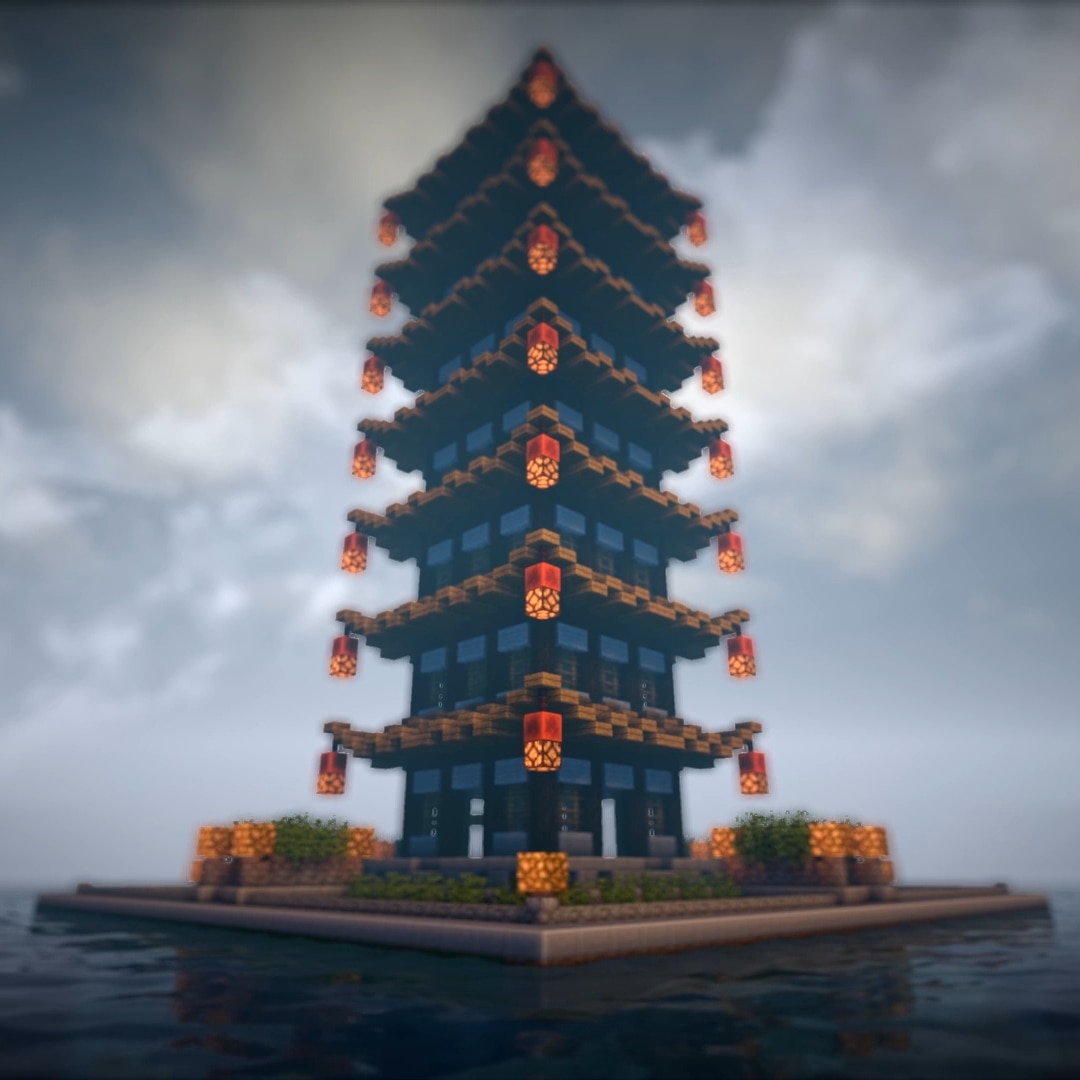 Minecraft Tower (Ultimate version) 我的世界塔楼 完整版 [1080P 30FPS]