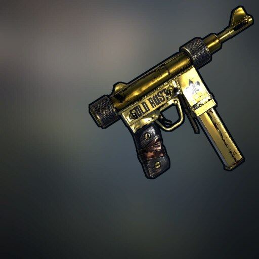 Steam-værksted::Gold Rust SMG.