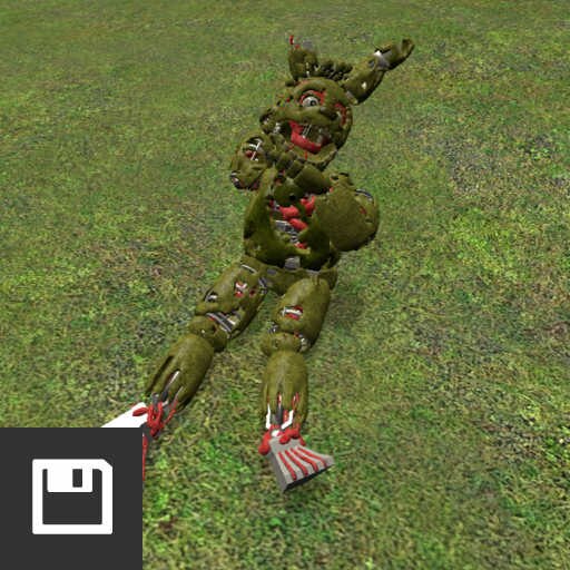 Springtrap Mask Open | Springtrap Mask – GASC