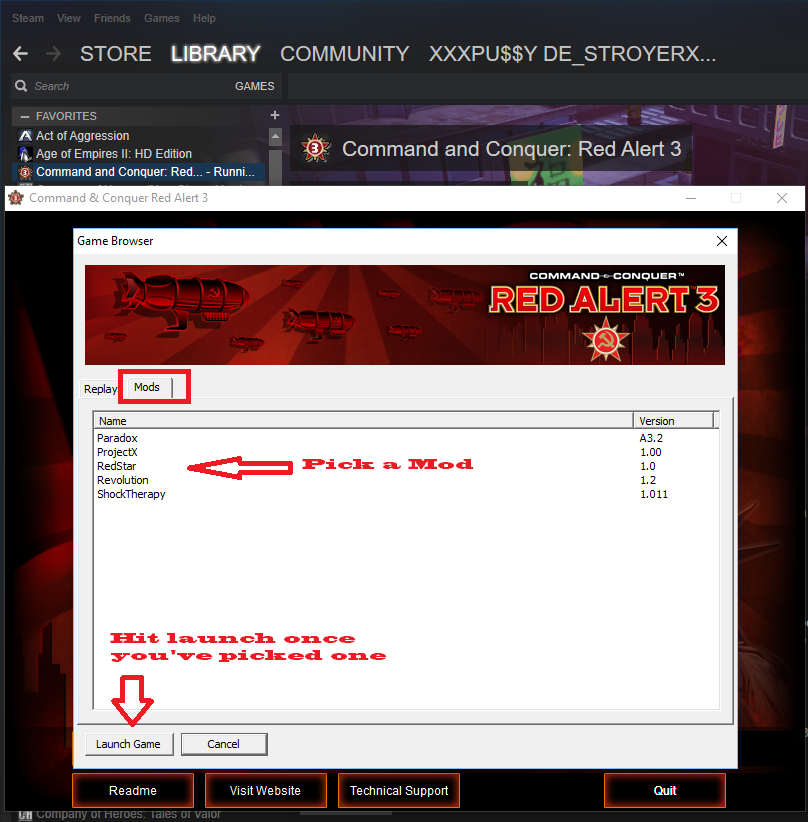 Cá»™ng Ä‘á»“ng Steam :: HÆ°á»›ng dáº«n :: How to install/play mods in ... - 