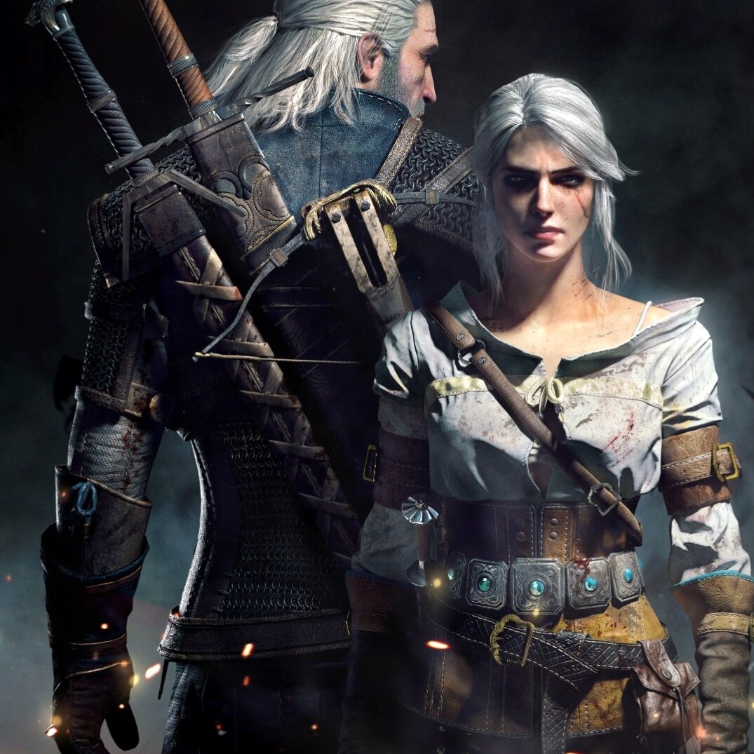 Wither 3 (  Ciri and Geralt)