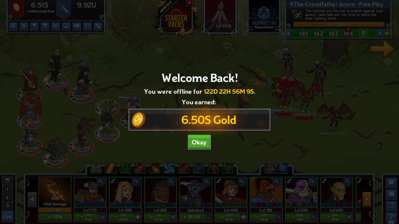 idle champions of the forgotten realms hitch