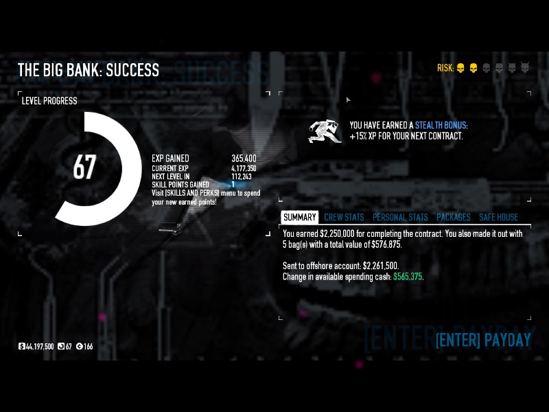 Steam Community Screenshot Big Bank Very Hard Full Stealth