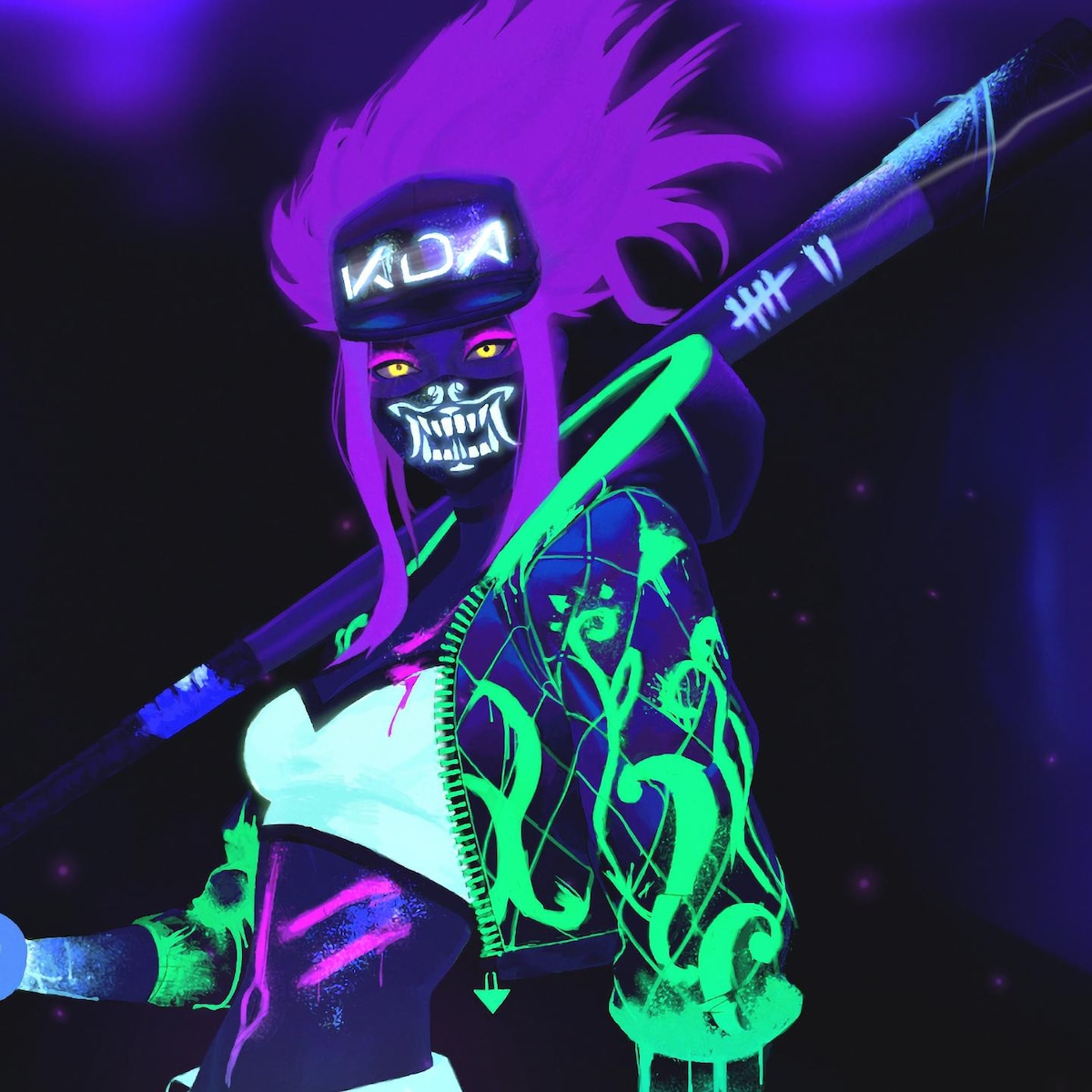 K/DA Akali 4K