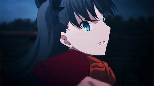 Featured image of post Tohsaka Gif Portrait of tohsaka rin from the fate anime series most notably fate stay night