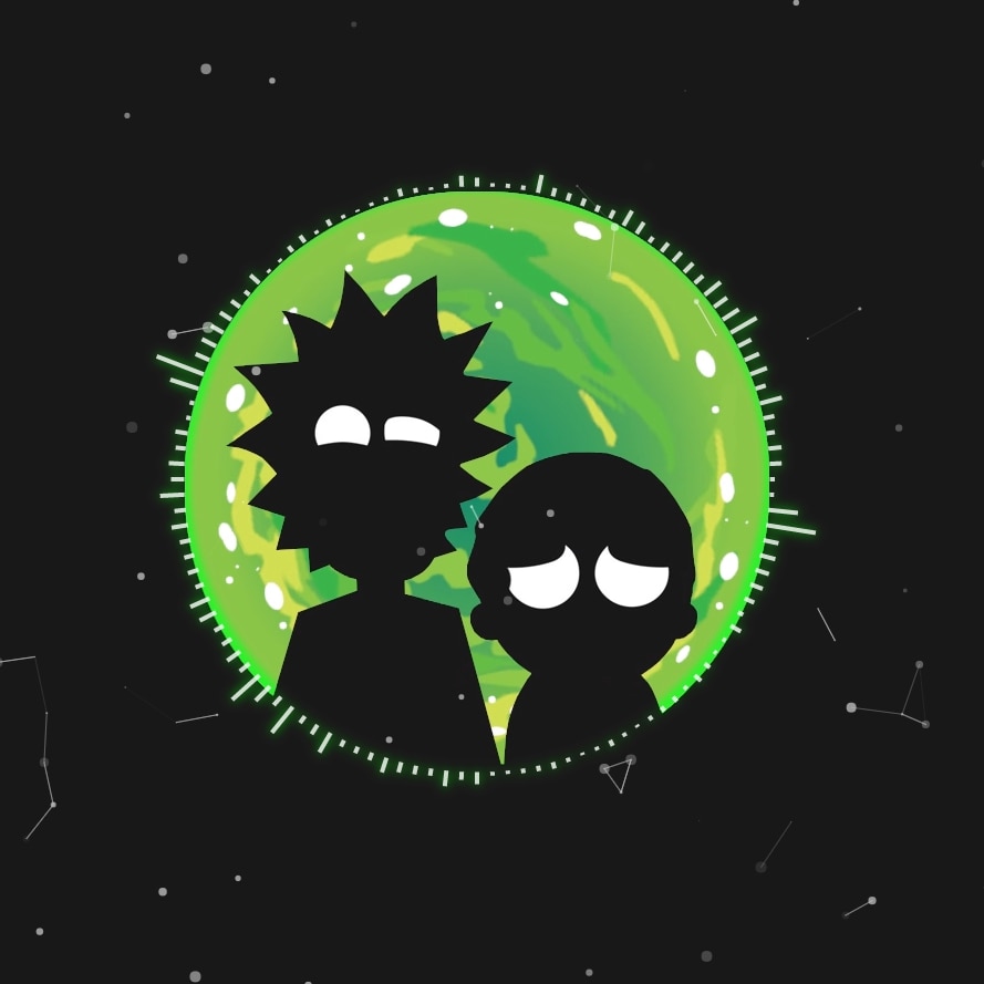 Rick and Morty - Audio Visualizer