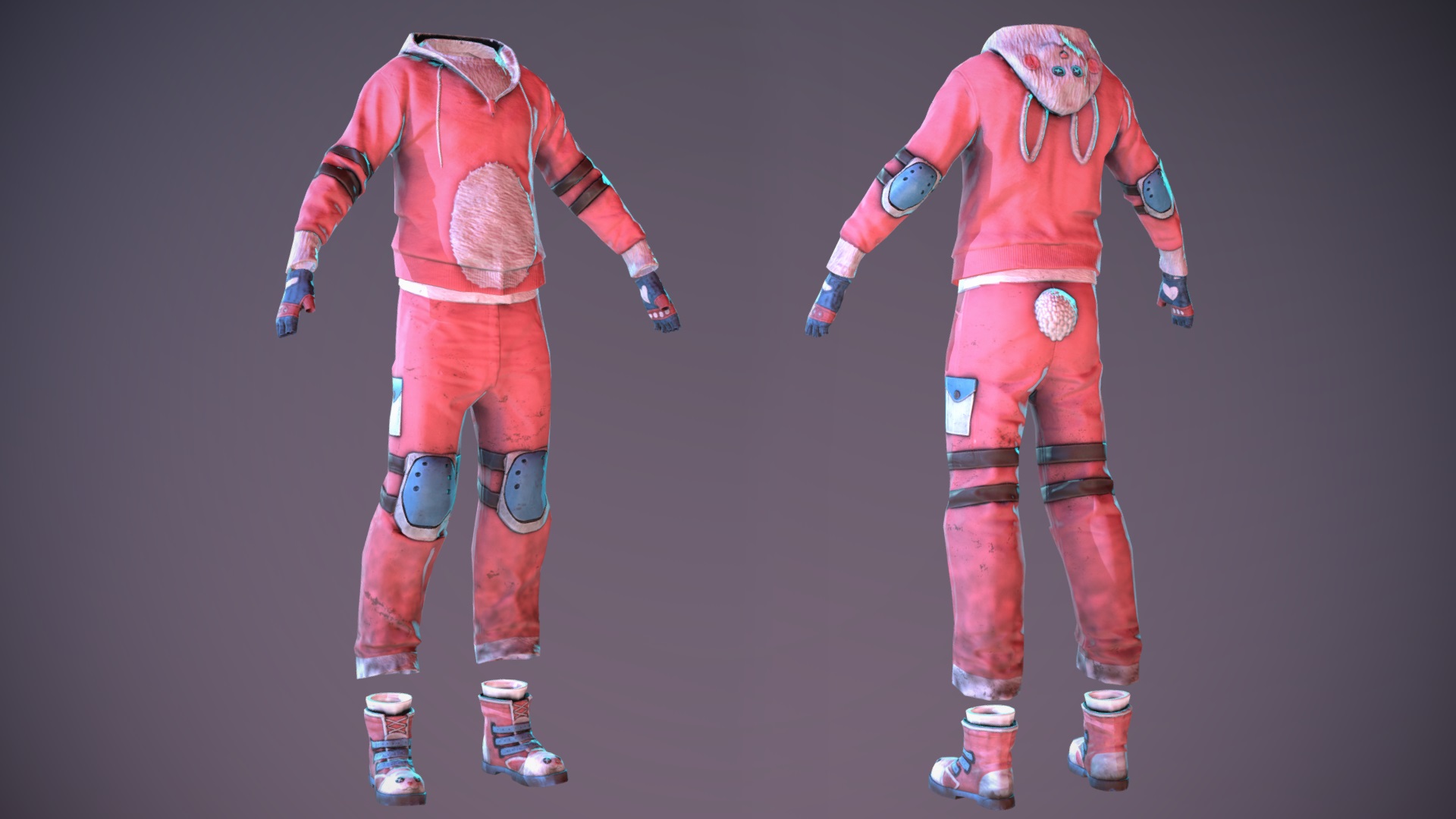 Tough Bunny Hoodie screenshot 1