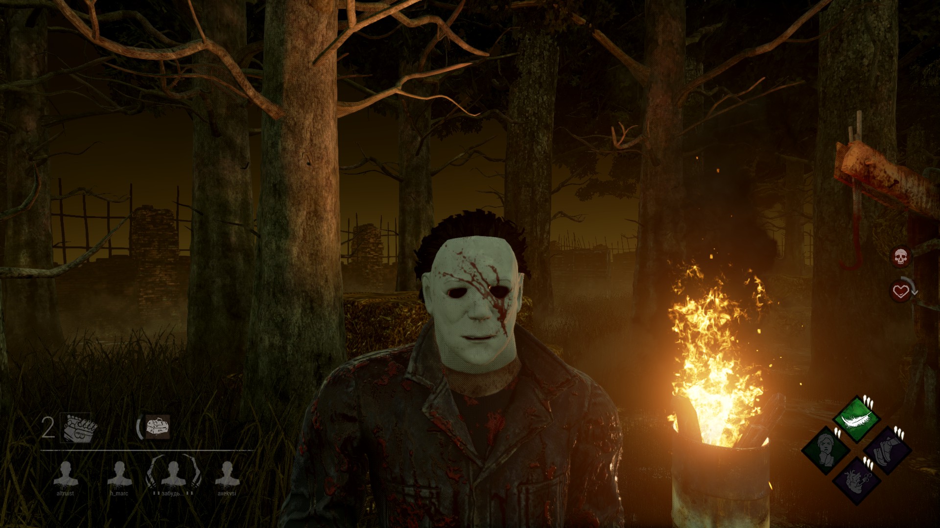 Карта майкла майерса дбд