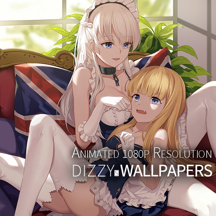 碧蓝航线 AzurLane 贝尔法斯特x伊丽莎白 BELFAST x ELIZABETH 1080p 30fps