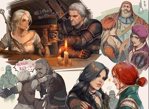 Geralt from the witcher 3 фото 59