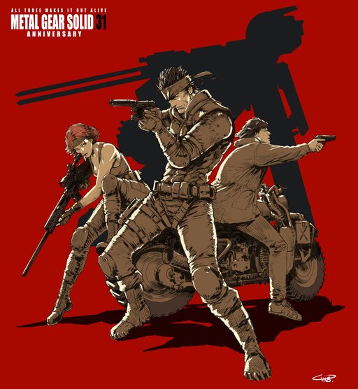 Сообщество Steam :: :: Metal Gear Solid 31 Fan Art Sketch by Kev Chu.