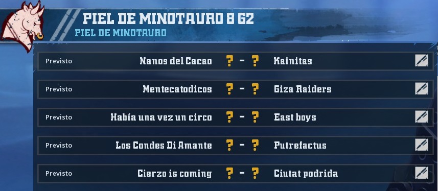 Campeonato Piel de Minotauro 8 - Grupo 2 / Jornada 5 - hasta el domingo 24 de marzo 97D9A1D4086386709983328E63FD5C06ED4F34F3