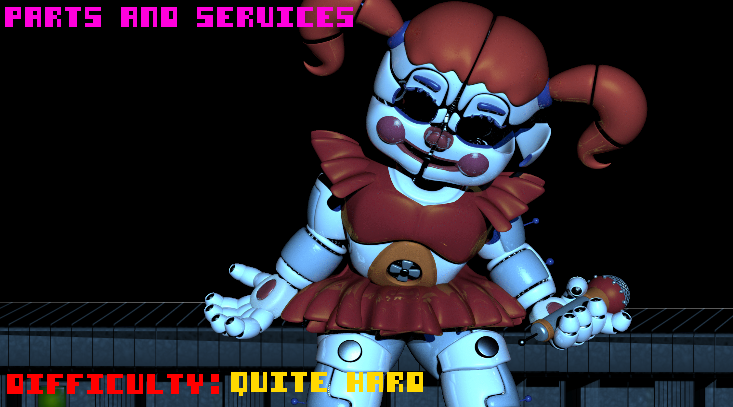 Penroze on X: 5. Open FNaF:SL and repeatedly die until you get to play the  Circus Baby minigame (placement contended). 6. Open FNaF2 a third time and  repeatedly die until you get