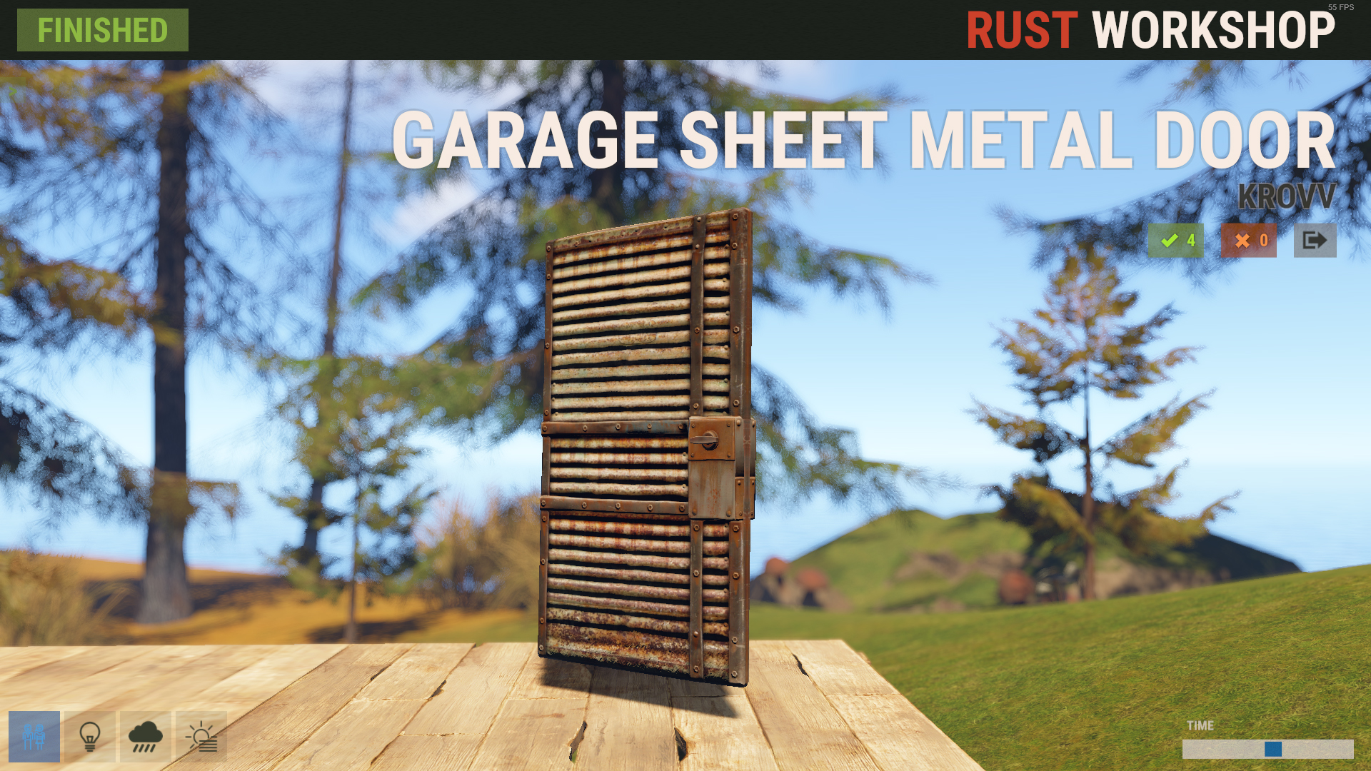 Recycled Garage Door thumbnail 2