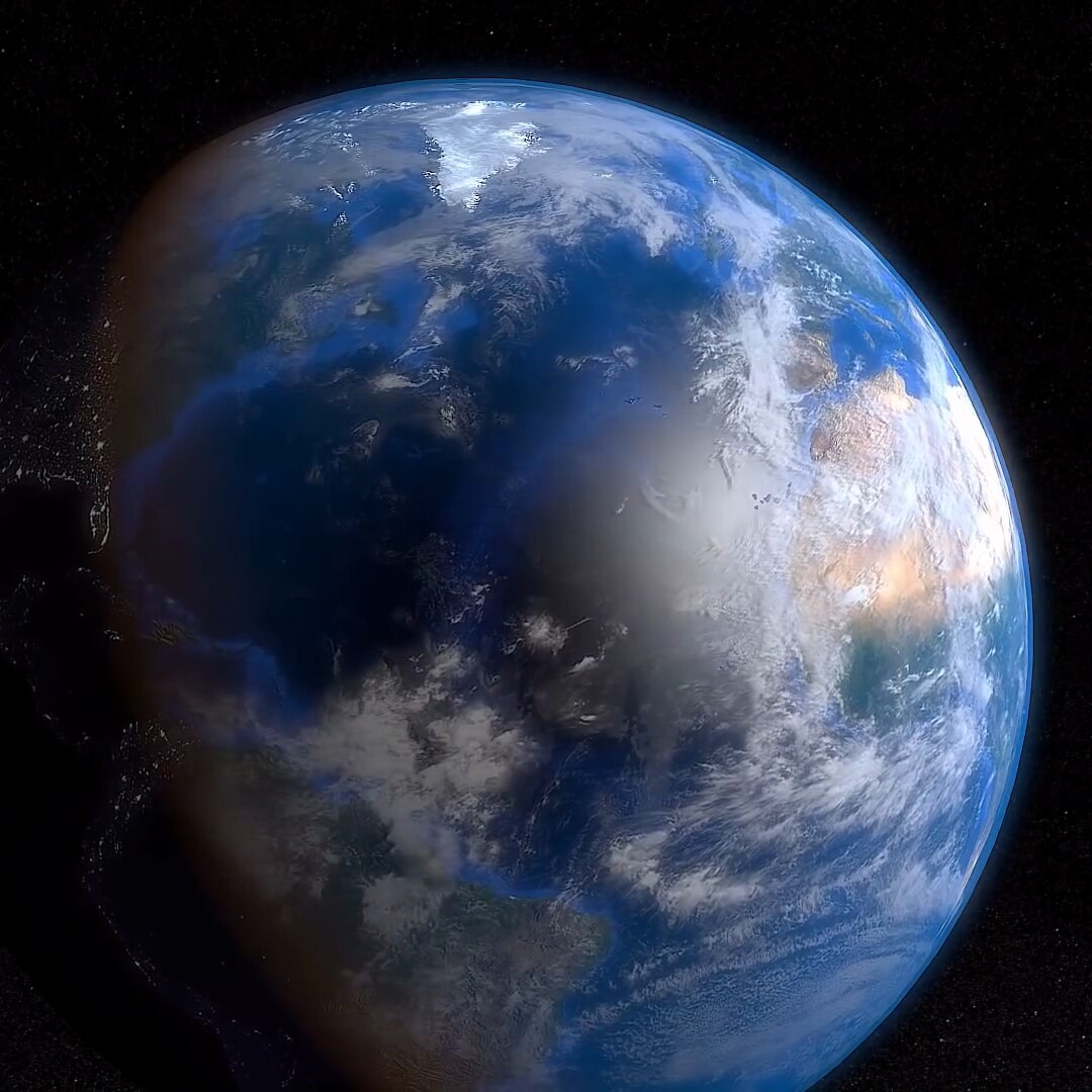 Planet Earth in its Glory HD animated