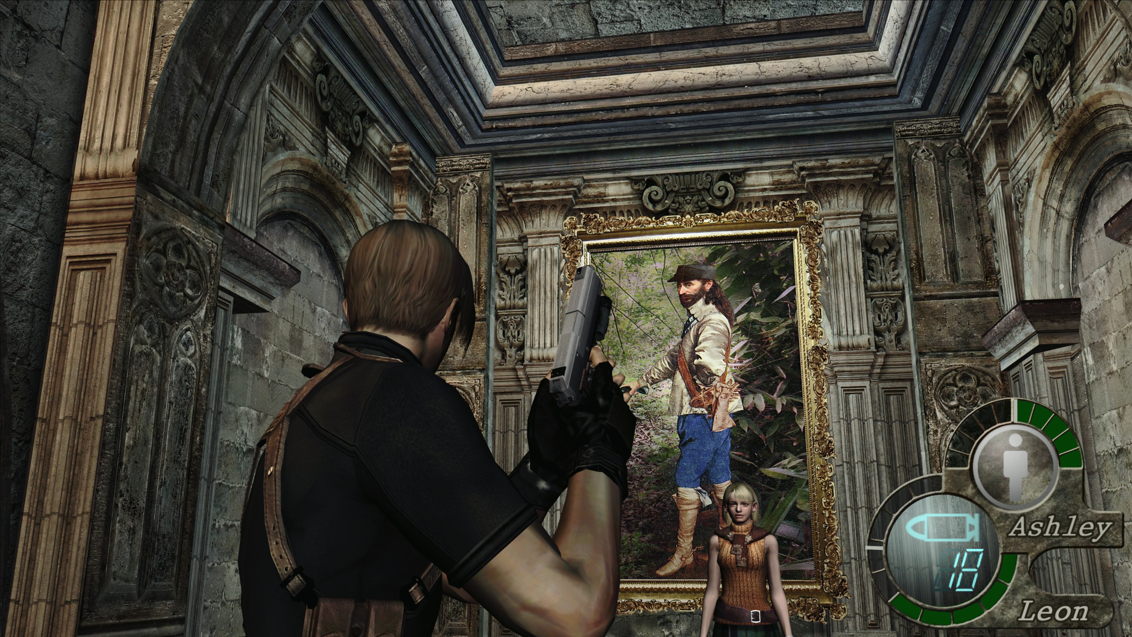 RE4 is looking nice with the new mod release. 