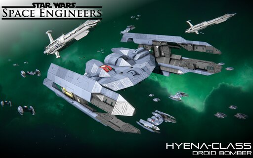 Steam Workshop CIS Hyena class Droid Bomber Flight Configuration