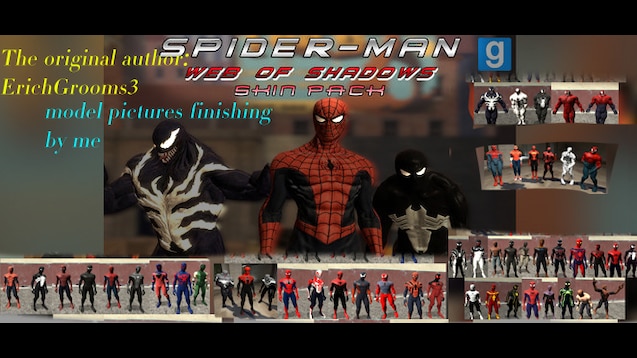Pre Release / Beta Red Suit Pack [Spider-Man: Web of Shadows] [Mods]