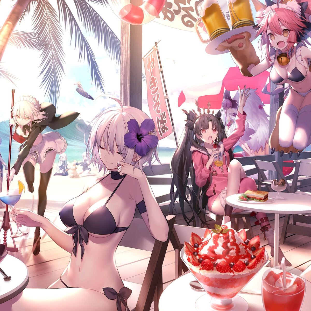 Fate/Grand Order - Summer [3840x2160] [4K]