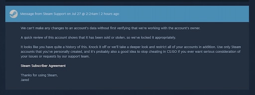 You have been banned on steam фото 20
