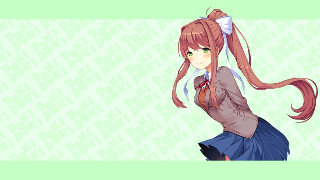Download I Think Monika Or Yuri Could Still Have Long Hair In - Male Doki  Doki Literature Club PNG image for free. Search…