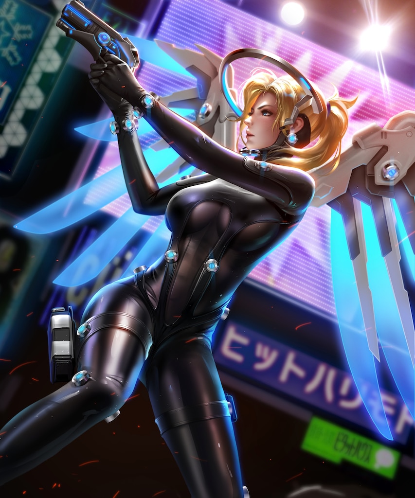 Steam 커뮤니티 :: :: Mercy from Overwatch (Gantz: O cosplay) Steam 커뮤니티 :: :: Mercy from Overwatch (Gantz: O cosplay)