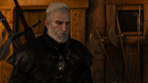 The witcher 3 geralt hairstyle фото 21