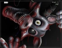 nightmare fredbear - Nerd - Pin