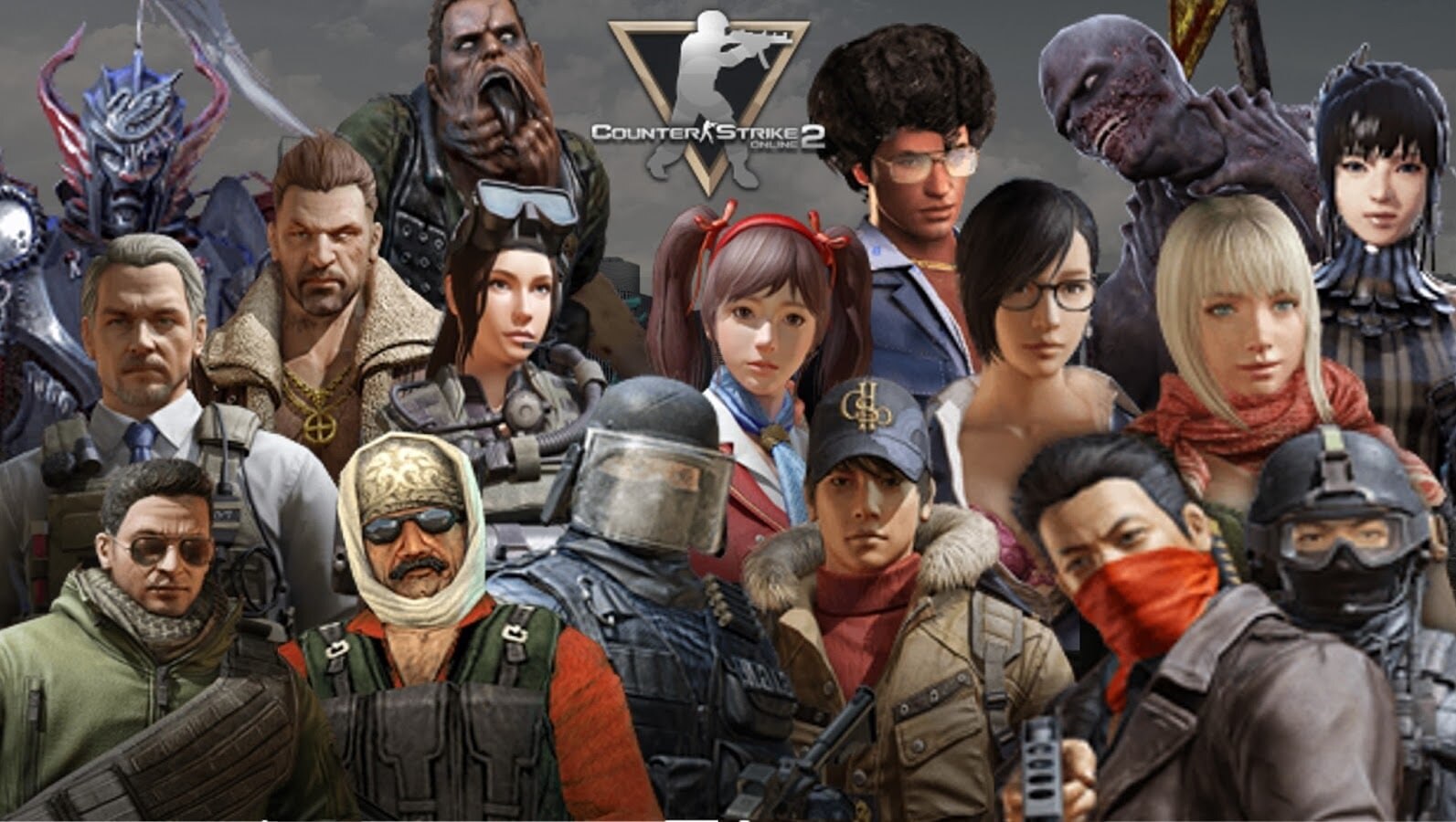 CSO2 Big City NPC - Packs - Counter Strike: Source - Player models - Source  Warehouse (HL2) - Очередной набор негодяев из Counter-Strike Online 2