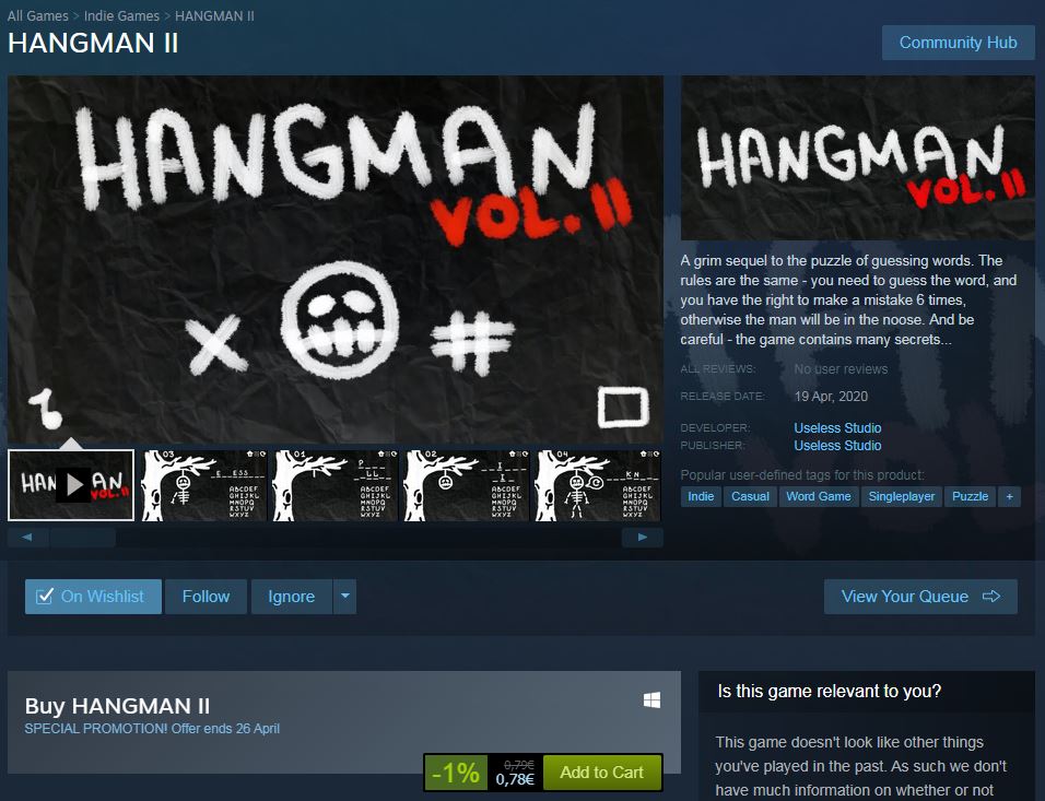 Steam Community :: HANGMAN